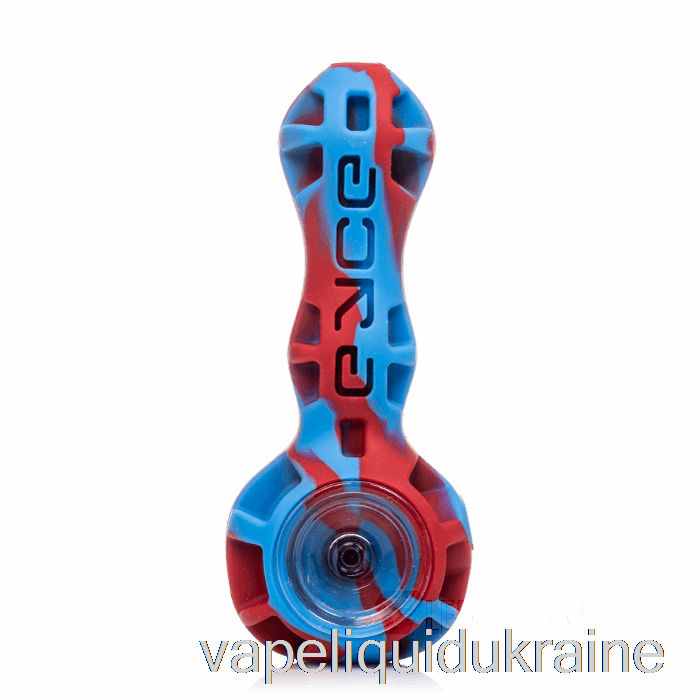 Vape Ukraine Eyce Silicone Spoon Avalanche (Blue / Red)